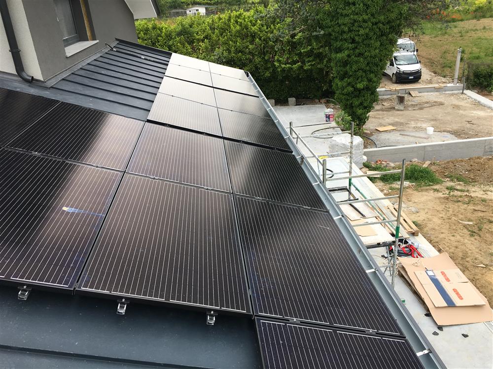 Impianto domotico, impianto fotovoltaico